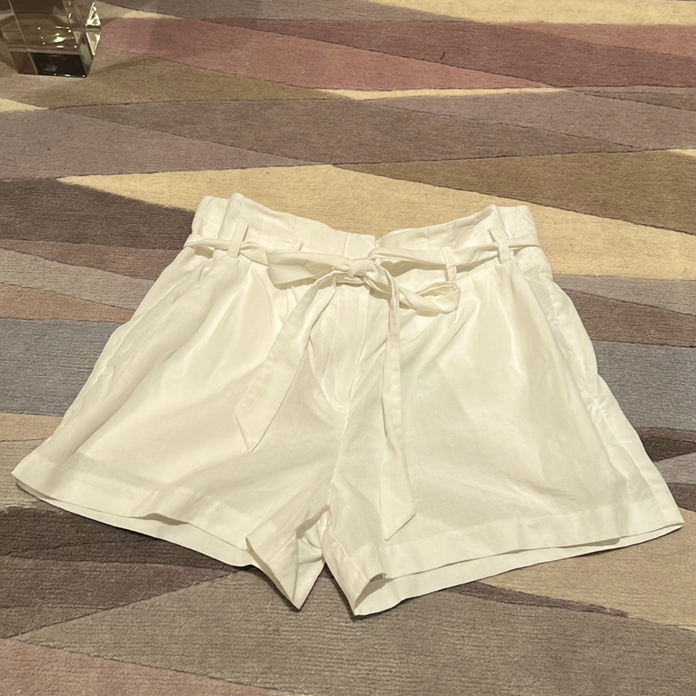 BCBGMAXAZRIA White Shorts